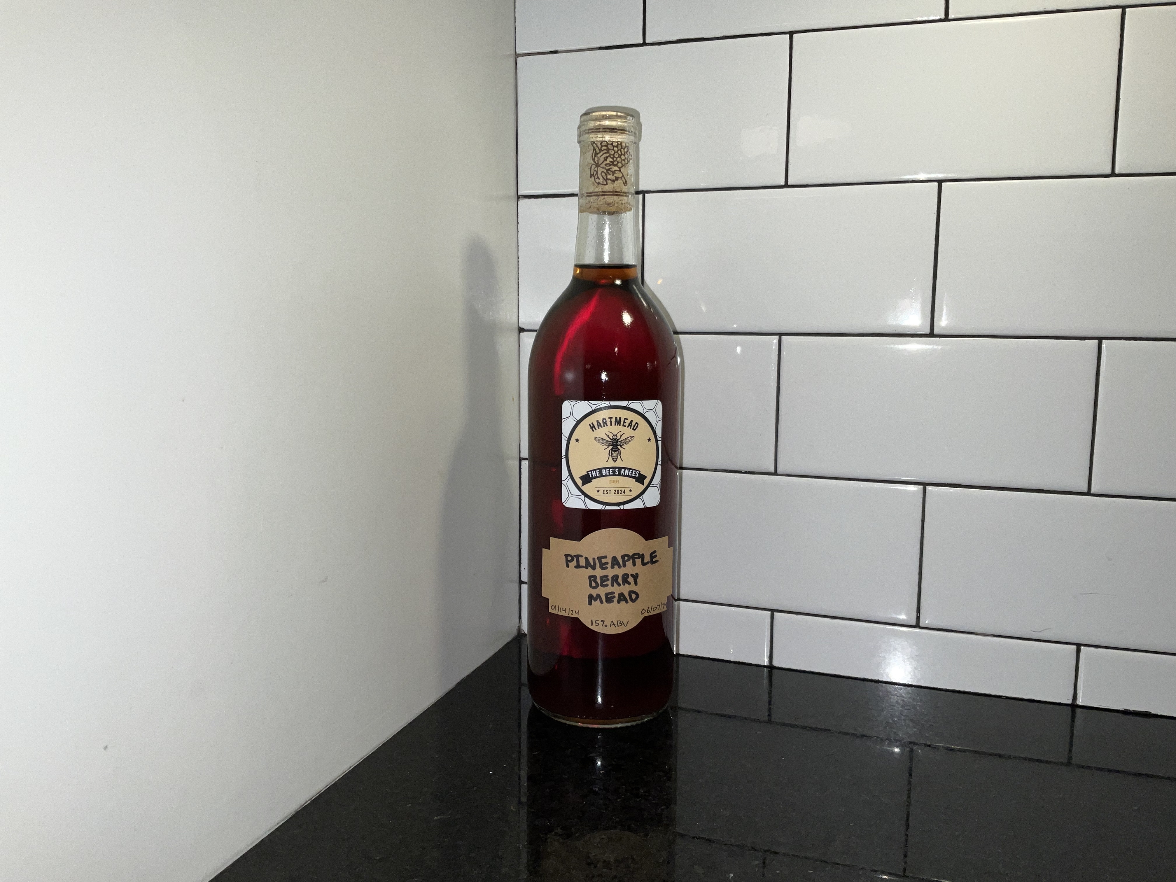 Pineapple Berry Hartmead Bottle